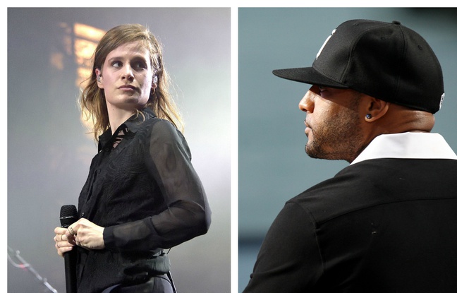 Christine and the Queens en concert à Paris le 16 juillet 2015 et Booba à Cannes le 14 mai 2011. Christine and the Queens en concert à Paris le 16 juillet 2015 et Booba à Cannes le 14 mai 2011.