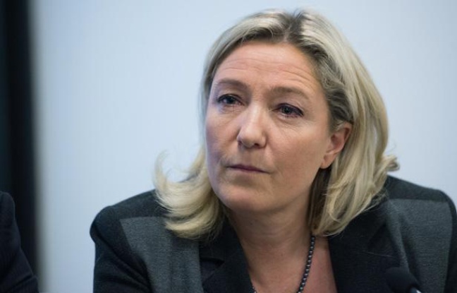 La présidente du Front national Marine Le Pen, le 22 janvier 2014 à Paris. La présidente du Front national Marine Le Pen, le 22 janvier 2014 à Paris.