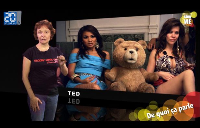 Notre critique cinéma Caroline Vié décrypte le film «Ted» de Seth MacFarlane dans son émission hebdomadaire «Ciné Vié». Notre critique cinéma Caroline Vié décrypte le film «Ted» de Seth MacFarlane dans son émission hebdomadaire «Ciné Vié».