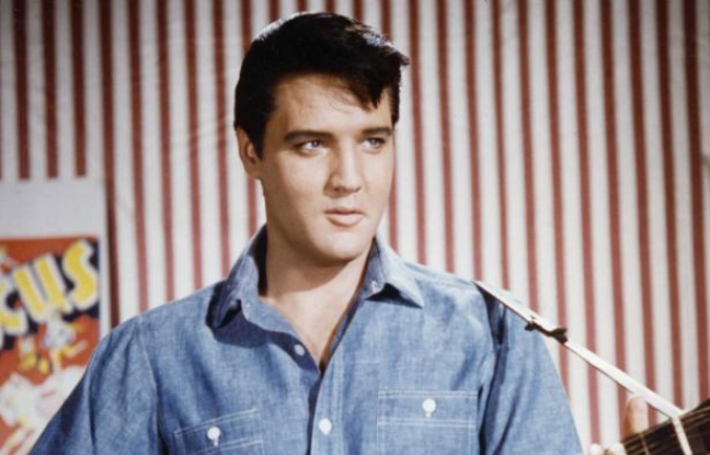 Elvis Presley en 1965. Elvis Presley en 1965.