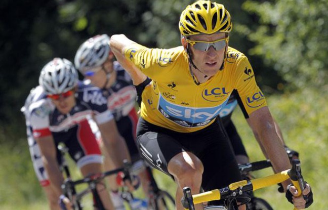 Bradley Wiggins le 11 juillet 2012 Bradley Wiggins le 11 juillet 2012