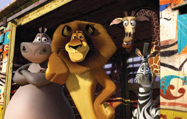 Image du film d'animation «Madagascar 3». Image du film d'animation «Madagascar 3».