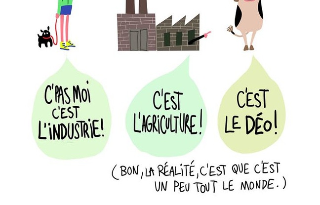 Extrait de la BD de Pénélope Bagieu sur le réchauffement climatique. Extrait de la BD de Pénélope Bagieu sur le réchauffement climatique.
