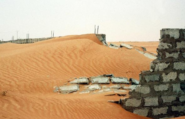 Désertification en Mauritanie. Désertification en Mauritanie.