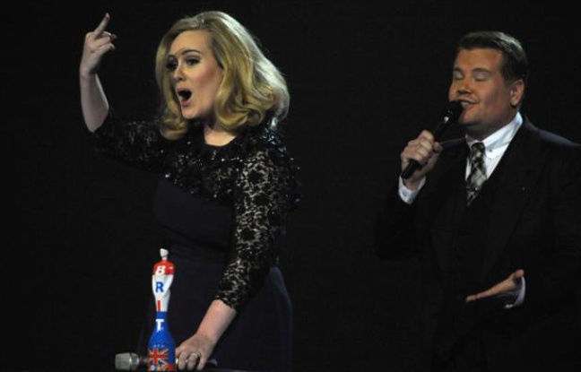 Adele aux Brit Awards 2012. Adele aux Brit Awards 2012.