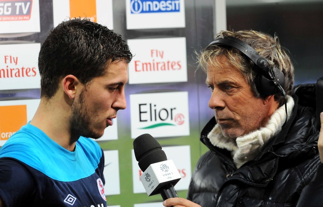 Laurent Paganelli (à d.) avec l'ancien Lillois Eden Hazard, en décembre 2011. Laurent Paganelli (à d.) avec l'ancien Lillois Eden Hazard, en décembre 2011.