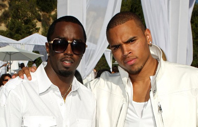 Puff Daddy et Chris Brown, à Los Angeles. Puff Daddy et Chris Brown, à Los Angeles.