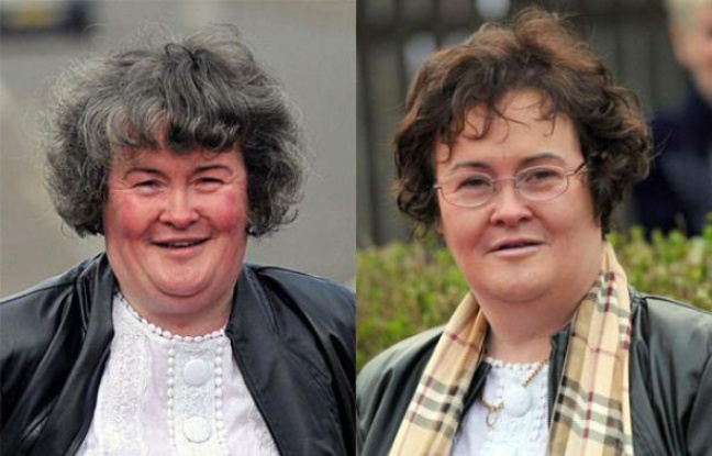 Susan Boyle avant/après Susan Boyle avant/après