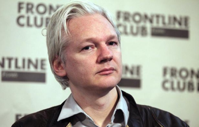 Le fondateur de WikiLeaks, Julian Assange, lors d'une conférence de presse à Londres, le 27 février 2012. Le fondateur de WikiLeaks, Julian Assange, lors d'une conférence de presse à Londres, le 27 février 2012.