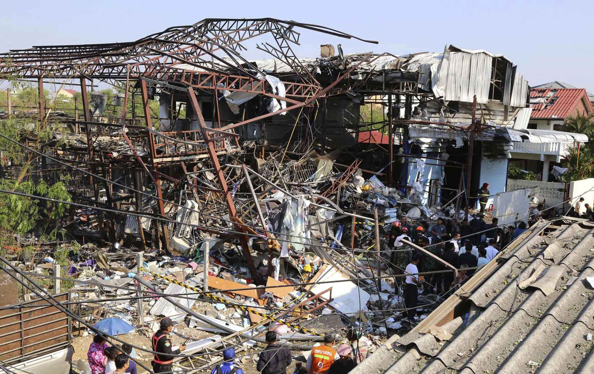 Bangkok L'explosion d'une bombe de la Seconde Guerre mondiale tue au