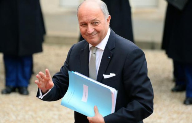 -Le ministre des Affaires étrangères Laurent Fabius à son arrivée le 28 janvier 2016 à l'Elysée à Paris -Le ministre des Affaires étrangères Laurent Fabius à son arrivée le 28 janvier 2016 à l'Elysée à Paris