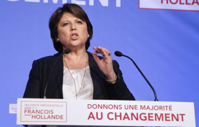 Martine Aubry au siège du PS, le 10 juin 2012. Martine Aubry au siège du PS, le 10 juin 2012.