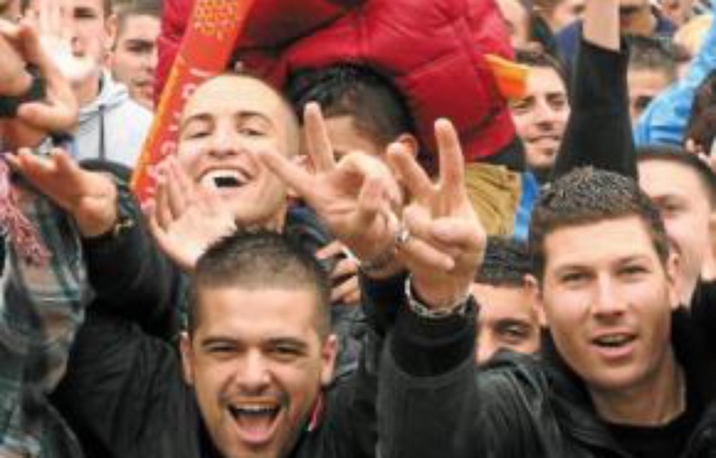 Les supporters y croient! Les supporters y croient!