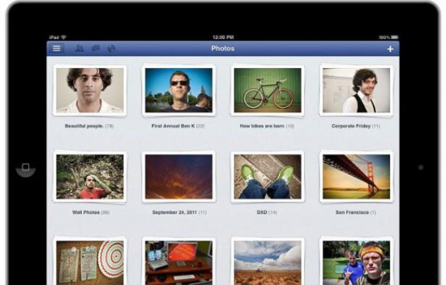 L'app officielle Facebook pour iPad. L'app officielle Facebook pour iPad.