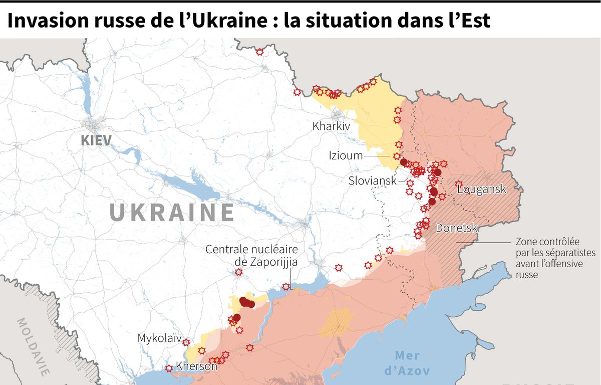 Guerre En Ukraine Contre Offensive Victimes Civiles C R Ales Le Conflit En Quatre Infographies