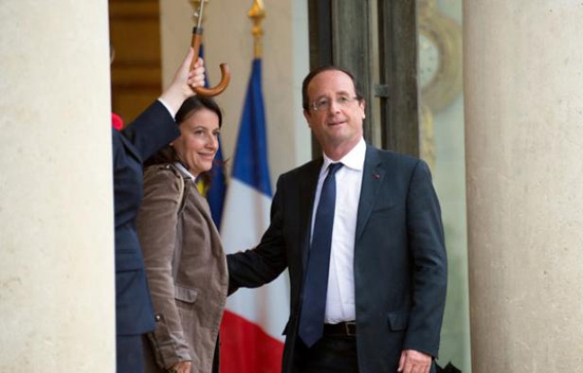 Cécile Duflot et François Hollande le 7 juin à l'Elysée. Cécile Duflot et François Hollande le 7 juin à l'Elysée.