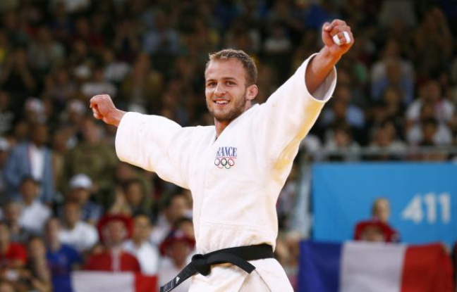 Le judoka français Ugo Legrand, lors de sa troisième place aux Jeux olympiques de Londres, le 30 juillet 2012. Le judoka français Ugo Legrand, lors de sa troisième place aux Jeux olympiques de Londres, le 30 juillet 2012.