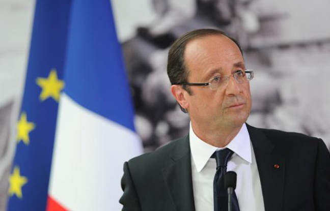 François Hollande au Mémorial de Caen le 6 juin 2012, pour les commémorations du débarquement. François Hollande au Mémorial de Caen le 6 juin 2012, pour les commémorations du débarquement.