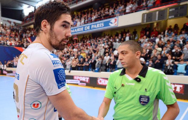 Nikola Karabatic après le match face au PSG handball, le 30 septembre 2012 Nikola Karabatic après le match face au PSG handball, le 30 septembre 2012