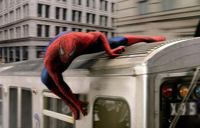 Extrait du film «Spiderman 2». Extrait du film «Spiderman 2».