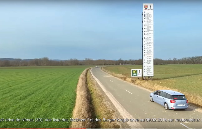 Capture d'écran de la nouvelle publicité diffusée par McDonald's. Capture d'écran de la nouvelle publicité diffusée par McDonald's.