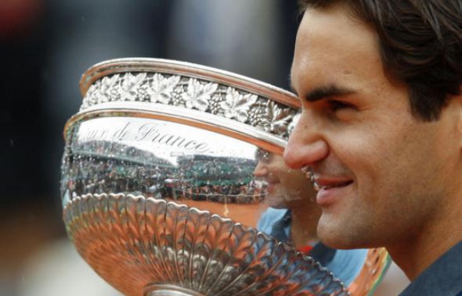 Roger Federer à Roland-Garros, le 7 juin 2009. Roger Federer à Roland-Garros, le 7 juin 2009.