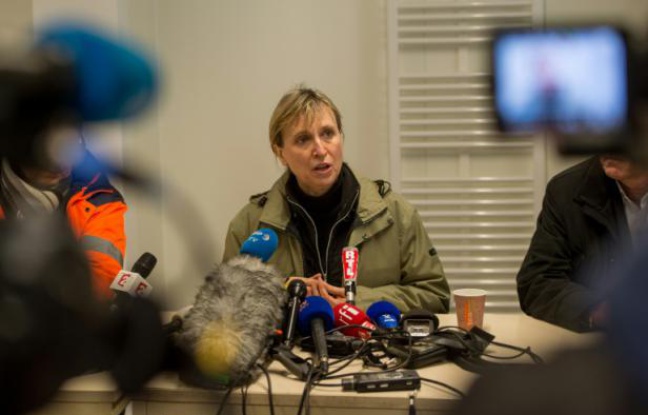 La préfète du Pas-de-Calais Fabienne Buccio le 11 janvier 2016 à Calais, dans le Pas-de-Calais La préfète du Pas-de-Calais Fabienne Buccio le 11 janvier 2016 à Calais, dans le Pas-de-Calais