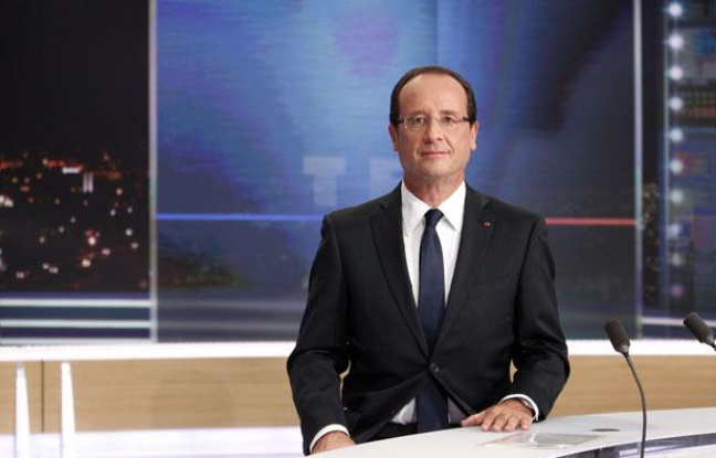 François Hollande sur le plateau du 20H de TF1, le 9 septembre 2012. François Hollande sur le plateau du 20H de TF1, le 9 septembre 2012.