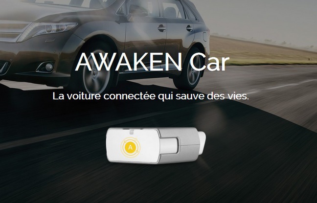 Le boîtier Awaken Car alerte les secours en cas d'accident. Le boîtier Awaken Car alerte les secours en cas d'accident.