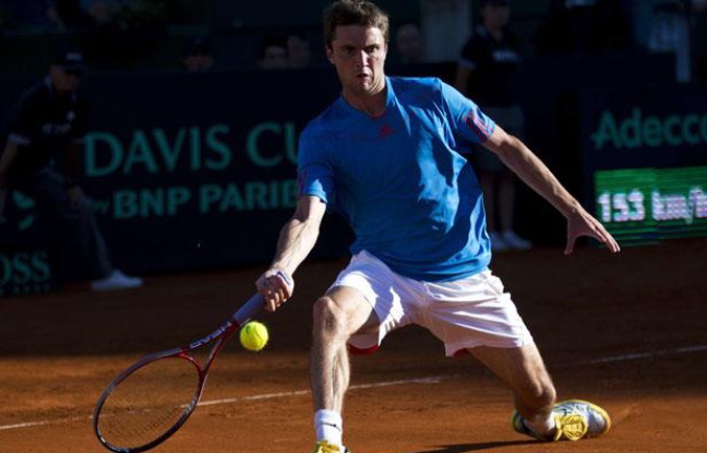 Gilles Simon, le 5 avril 2012 en Argentine. Gilles Simon, le 5 avril 2012 en Argentine.