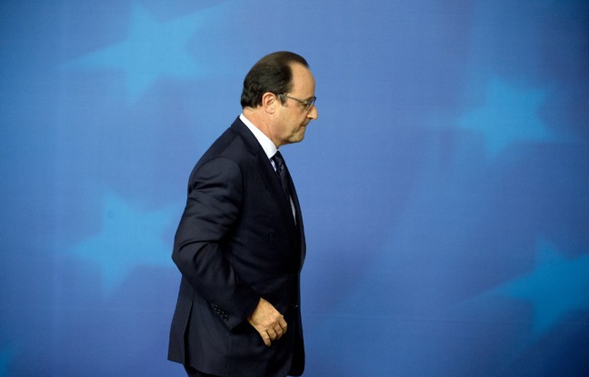 François Hollande après une conférence de presse à Bruxelles, le 24 octobre 2014. François Hollande après une conférence de presse à Bruxelles, le 24 octobre 2014.