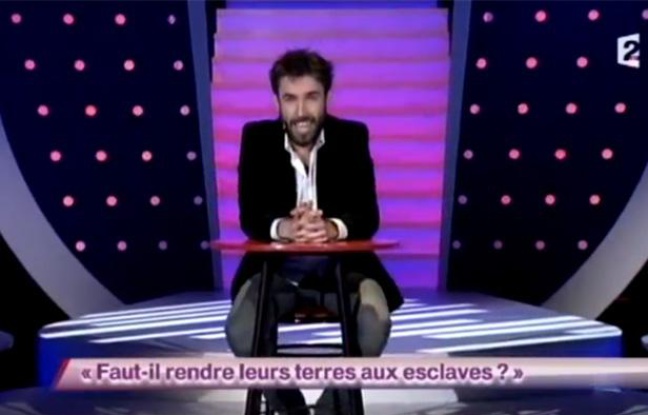L'humoriste Aymeric Lompret dans l'émission de France 2 «On n'demande qu'à en rire». L'humoriste Aymeric Lompret dans l'émission de France 2 «On n'demande qu'à en rire».