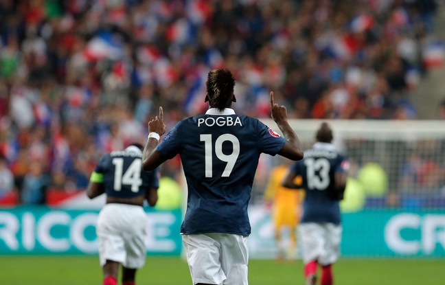  Paul Pogba, October 11, 2014 at the Stade de France 