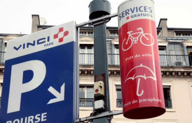 Un parking Vinci à Marseille Un parking Vinci à Marseille