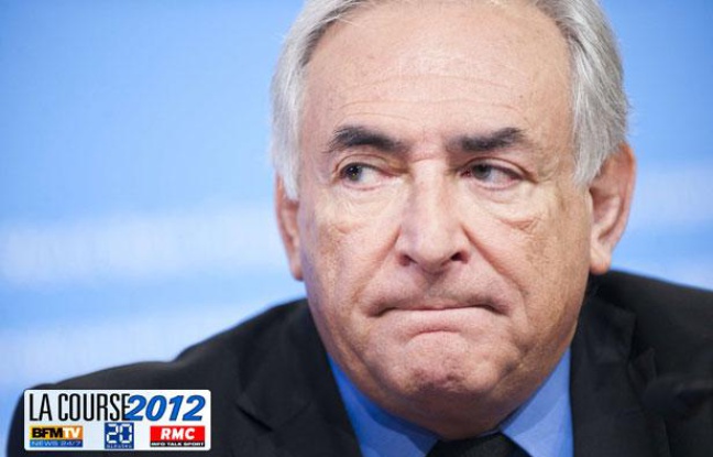 Dominique strauss-kahn à une conférence de presse du FMI le 24 avril 2011 Dominique strauss-kahn à une conférence de presse du FMI le 24 avril 2011