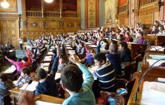 Photo d'illustration - Mardi 29 avril 2014, le Conseil des Paris des enfants a débattu de plusieurs propositions. Photo d'illustration - Mardi 29 avril 2014, le Conseil des Paris des enfants a débattu de plusieurs propositions.