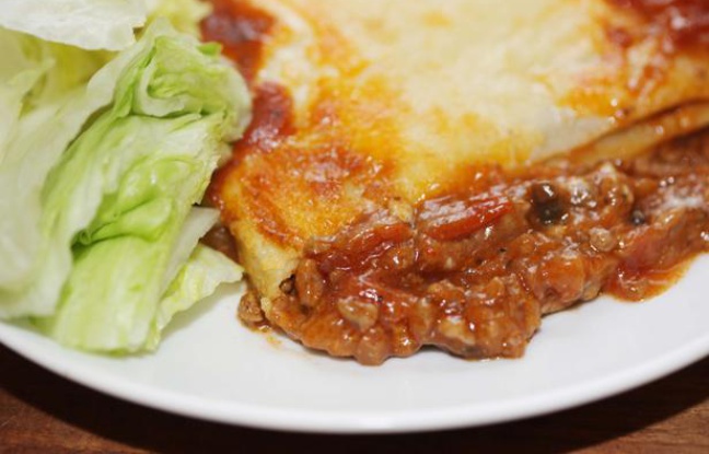 Lasagnes au boeuf. Lasagnes au boeuf.