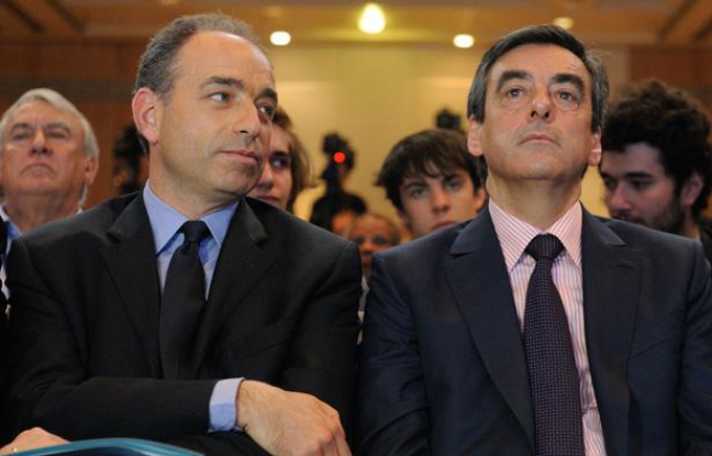 Jean Francois Copé et Francois Fillon, le 26 mai 2012. Jean Francois Copé et Francois Fillon, le 26 mai 2012.