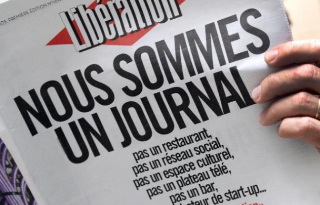 Les salariés de Libération ont décrit lundi, sur deux pages, leur "combat pour garantir l'avenir de Libé", reprenant, comme un slogan, leur "Une" de samedi qui clamait en gros titres "Nous sommes un journal". Les salariés de Libération ont décrit lundi, sur deux pages, leur "combat pour garantir l'avenir de Libé", reprenant, comme un slogan, leur "Une" de samedi qui clamait en gros titres "Nous sommes un journal".