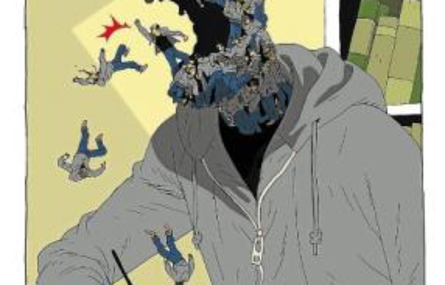 L'une des angoisses d'Asaf Hanuka. L'une des angoisses d'Asaf Hanuka.