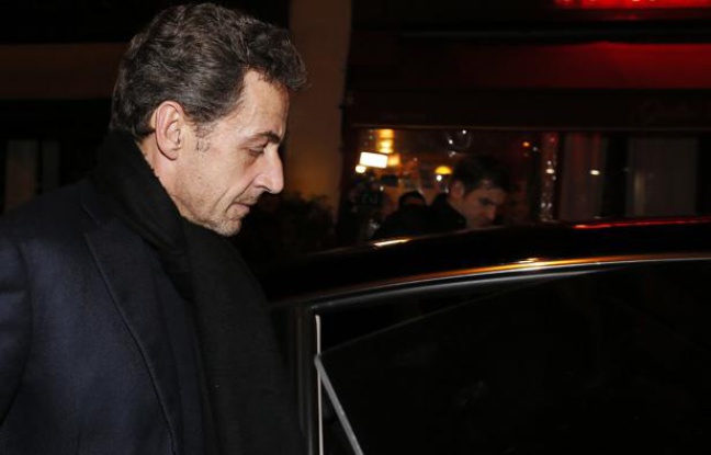 Nicolas Sarkozy à Paris, le 28 janvier 2013. Nicolas Sarkozy à Paris, le 28 janvier 2013.