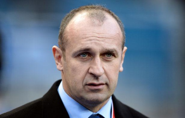 Philippe Saint-André, le manager du XV de France, le 9 février 2013, au Stade de France. Philippe Saint-André, le manager du XV de France, le 9 février 2013, au Stade de France.