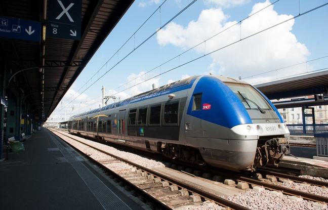 Bordeaux, 19 mars 2012. - Rame de TER transport express regional en gare de Bordeaux Saint-Jean.- Photo : Sebastien Ortola Bordeaux, 19 mars 2012. - Rame de TER transport express regional en gare de Bordeaux Saint-Jean.- Photo : Sebastien Ortola