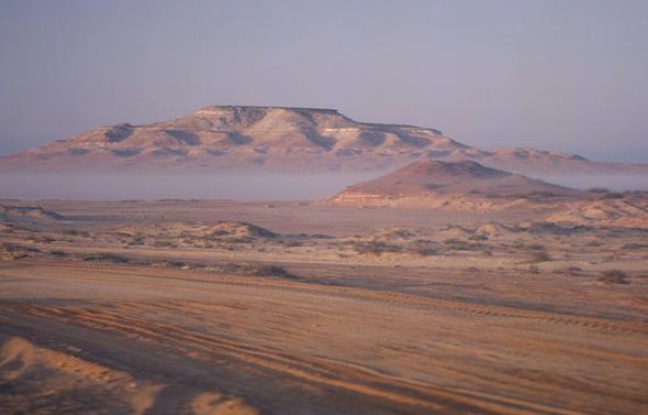 Le désert à Abu Dhabi. Le désert à Abu Dhabi.