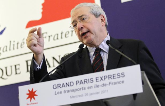 Le président de la région Ile-de-France Jean-Paul Huchon s'exprime le 26 janvier 2011 à Paris, lors d'une conférence de presse de présentation du projet Grand Paris Express. Le président de la région Ile-de-France Jean-Paul Huchon s'exprime le 26 janvier 2011 à Paris, lors d'une conférence de presse de présentation du projet Grand Paris Express.