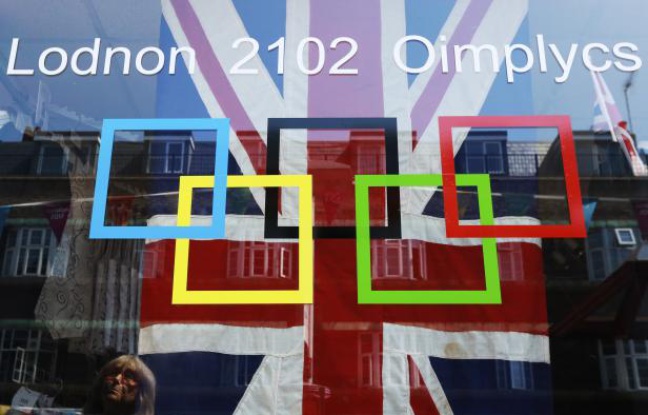 Le logo des Jeux de Londres 2012. Le logo des Jeux de Londres 2012.