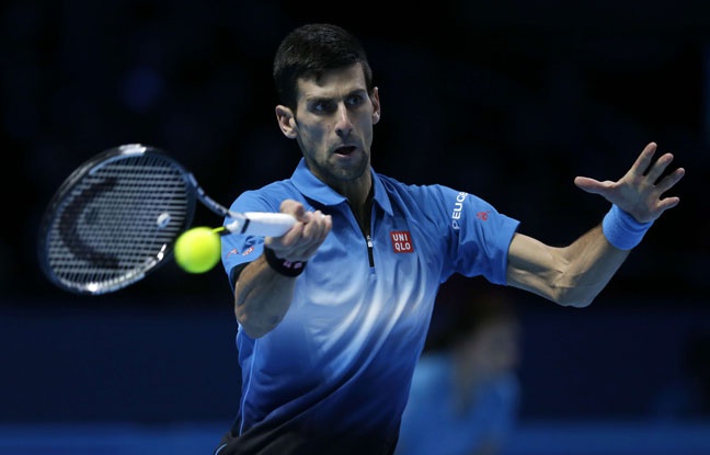 Novak Djokovic en mode croisière à Londres. Novak Djokovic en mode croisière à Londres.