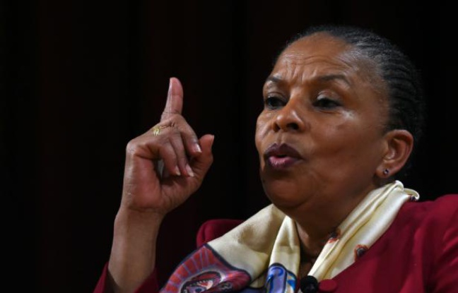 L'ancienne garde des Sceaux, Christiane Taubira, le 29 janvier 2016 à New York, après sa démission du gouvernement L'ancienne garde des Sceaux, Christiane Taubira, le 29 janvier 2016 à New York, après sa démission du gouvernement