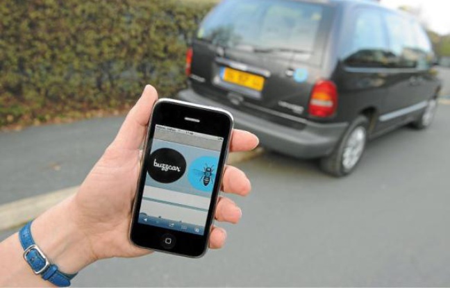 BuzzCar, l'un des sites qui permet de louer sa voiture, est accessible aussi bien avec un smartphone que sur Internet. BuzzCar, l'un des sites qui permet de louer sa voiture, est accessible aussi bien avec un smartphone que sur Internet.