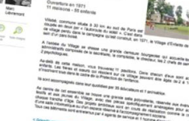 L'animateur a été recruté en 2010 par la Fondation MVE. L'animateur a été recruté en 2010 par la Fondation MVE.